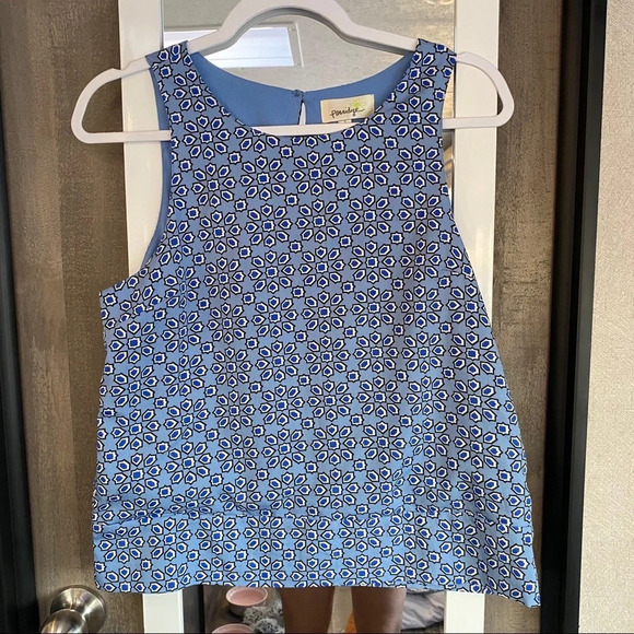 Porridge Anthropologie Printed Tank - Picture 1 of 4
